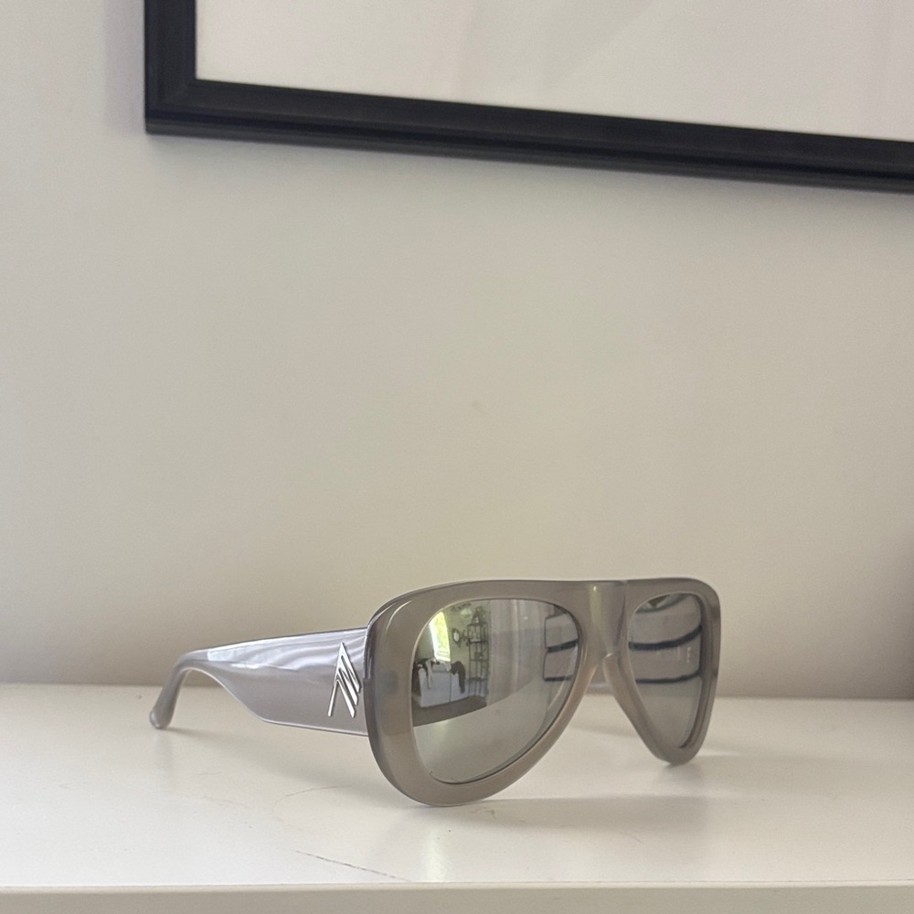 The Attico Gray Aviators